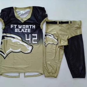 Uniformes de fútbol americano personalizados de alta calidad: término general para uniformes hechos de materiales de primera calidad. - Product Image 4