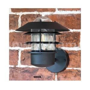 Meilleure vente lanterne murale en verre transparent en métal argenté lanterne murale décorative pour la maison jardin cour balcon décor - Product Image 3