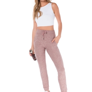 High Waist Women's <b>Joggers</b> <b>Slim</b> Fit Casual Sweatpants with Pockets Drawstring Athletic Trousers Yoga Pants Loungewear Wholesale - Product Image 2