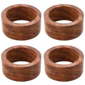 Unique polished wooden napkin ring <b>rustic</b> handcrafted finish elegant decoration for <b>farmhouse</b> style <b>dining</b> weddings partie homes - Product Image 4
