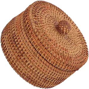 Cestas Redondas de Mimbre Artesanales de Vietnam, Nuevo Modelo - Product Image 3