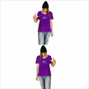 เสื้อยืดผู้หญิงสไตล์ใหม่เสื้อยืดผู้หญิงพิมพ์ฉลากส่วนตัวทนทานเสื้อยืดผู้หญิงสไตล์ใหม่ - Product Image 4