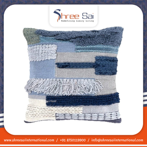 Nueva llegada Fundas de almohada para el hogar Diseño simple de alta calidad Aspecto atractivo Funda de cojín de lana disponible a precio mayorista - Product Image 5