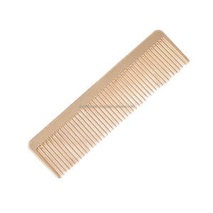 Nueva Llegada Natural Cuerno de Buey Peine de Pelo Acupuntura Peine de Masaje Peine de Limpieza del Cuero Cabelludo Masajeador de Cabeza Mango Corto por RF Crafts - Product Image 3