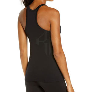 Camiseta sin mangas deportiva informal con estilo para mujer, ropa activa transpirable al mejor precio - Product Image 3