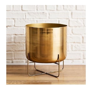 Tendencia DE LA INDUSTRIA Macetas Diseño clásico Metal Aluminio Tamaño personalizado Forma Color Usos en la decoración del hogar y artículos de jardín - Product Image 4