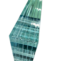 Grand verre trempé personnalisé | Verre antidéflagrant à haute résistance | Essentiel pour les façades de bâtiment et l'intérieur/extérieur Dec