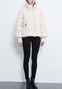 Chaqueta acolchada de invierno 2023 para mujer, ropa acolchada de algodón con capucha cálida para mujer, abrigos largos ajustados de Invierno para mujer - Product Image 5