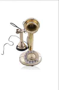 Téléphone antique à cadran rotatif de style vintage - Product Image 2