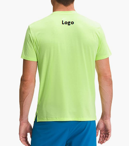 Men's Short Sleeve T-Shirt 100% Polyester Imported Pull On closure <b>Machine</b> Wash Cheap Stock Fashion Sourcing From Bangladesh - Product Image 3