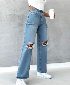 2023 Jeans Street Casual Pantalones acampanados Slim Ladies Pants Skinny Blue Denim jeans mujeres - Product Image 6