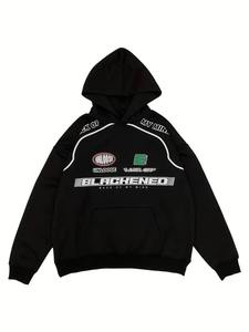 Sweats à capuche personnalisés sérigraphiés pour hommes Pull-over unisexe Sweat-shirt à capuche avec votre logo et étiquette personnalisée pour hommes Meilleur prix - Product Image 2