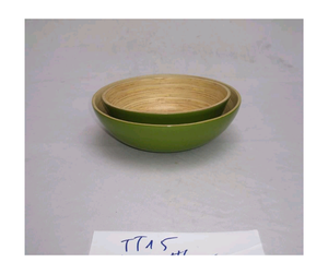 Cuencos de bambú natural respetuosos con el medio ambiente, venta al por mayor, cuenco de bambú a granel, cuencos Premium sostenibles para exportación minorista en todo el mundo - Product Image 1