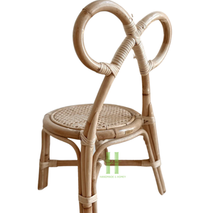 เก้าอี้หวายหวายสานมือสไตล์วินเทจเก้าอี้ปาร์ตี้สำหรับเด็กเก้าอี้สำหรับห้องนั่งเล่นห้องนอนดีไซน์ทันสมัยในโรงงานเวียดนาม - Product Image 2