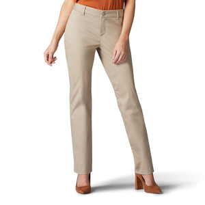 <b>Women's</b> Stylish Lightweight Travel Twill Fabric <b>Trousers</b> Office-Ready Anti-Wrinkle Pants Crease-Free Straight Fit for <b>Summer</b> - Product Image 4