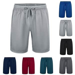 Pantalones cortos de entrenamiento de talla grande para hombre, cintura elástica, cordón, gimnasio, pantalones cortos atléticos, ligeros, secado rápido, culturismo - Product Image 5