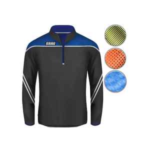 Fabricant de vêtements de sport pakistanais fournissant des hauts à demi-fermeture éclair GAA personnalisés pour les équipes de clubs sportifs et les grossistes internationaux - Product Image 2