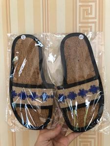 NOUVEAU DESIGN Sandales en fibre de coco écologiques-Chausson en fibre de coco à la mode pour hôtel - Product Image 4