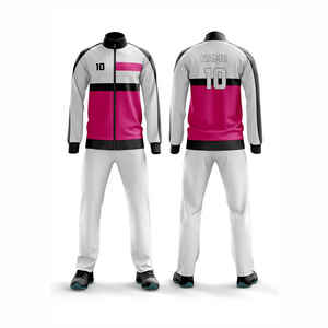 Sublimación Chándales Venta al por mayor personalizado Impreso Jogging Traje de dos piezas Ropa deportiva Hombres Mujeres Casual Gimnasio Ropa de entrenamiento - Product Image 4