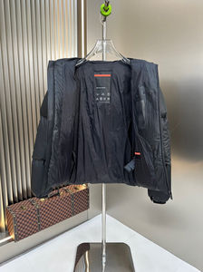 Stylish Unisex Cropped Puffer Jacket Hooded Design High Street Winter Warm Quilted Finish Bright Colours <b>Detachable</b> Hood Front - Product Image 5