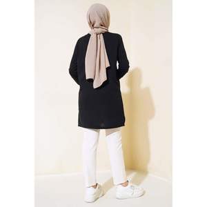 เสื้อเบสิคแขนยาวสีดำ - Product Image 2