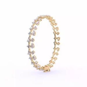 กำไลข้อมือฮิปฮอป VVS ดีไซน์ใหม่สำหรับงานเลี้ยงของขวัญหรืองานแต่งงาน - Product Image 4