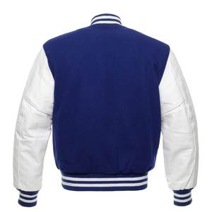 Chaqueta Varsity cálida para hombre, fabricante de ropa de equipo OEM de Pakistán, perfecta para Cold CollegeBaseballjacket para hombre - Product Image 4