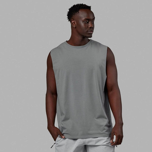 Débardeur de haute qualité pour hommes, logo personnalisé OEM, débardeur de sport respirant uni, débardeur de sport en gros pour hommes - Product Image 1