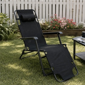 Sedia Letto <span class=keywords><strong>Pieghevole</strong></span> <span class=keywords><strong>da</strong></span> Campeggio e Spiaggia in Acciaio, Regolabile, Portatile, Personalizzabile, Economica, OEM - Product Image 6