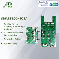 Service de fabrication d'assemblages de cartes de circuits imprimés (PCBA) pour serrures intelligentes, cartes de contrôle de serrures de porte électroniques, cartes de circuits électroniques (PCB) - OEM/ODM