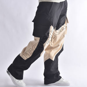 OEM กางเกงกันหิมะกันน้ำแผงสีเบจสีดำและสีเบจพร้อมกระเป๋าสัมภาระหลายช่องสามารถปรับได้และซับในที่อบอุ่นสำหรับฤดูหนาว - Product Image 3