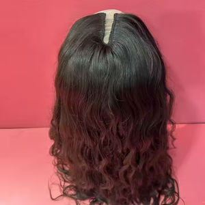 Cheveux Remy indiens Beautiful Natural Wave Curly U-Part et VPART Perruque Weft Bundle South Indian Style - Product Image 3