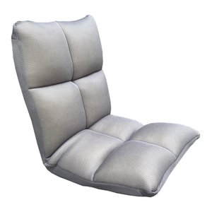 Sillón Reclinable Contemporáneo/Moderno con Estructura de Madera/Metal, Cojín Gris y Función de Masaje GB68014 - Product Image 1