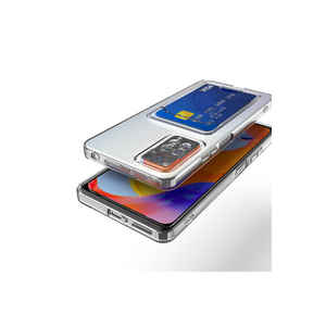 Étui en silicone transparent de qualité supérieure Setra Clear Series pour Redmi Note 11S 10A 10C & Poco X4 Pro 5G avec porte-cartes - Product Image 3