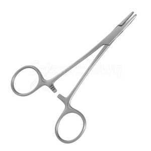 Portaagujas Collier, mandíbula fenestrada de 5 pulgadas, fábrica de Instrumentos dentales médicos quirúrgicos de acero inoxidable - Product Image 2