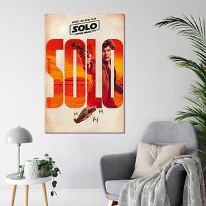 Cuadro Decorativo en Lienzo con Diseño Moderno de la Película Solo una Historia de Star Wars - Product Image 2