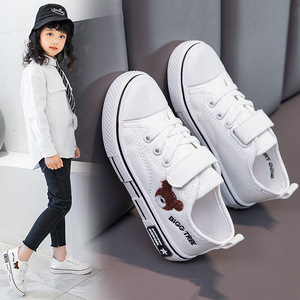 All'ingrosso scarpe sportive con suola morbida per bambini scarpe <span class=keywords><strong>in</strong></span> pelle bianca per bambini scarpe Casual per ragazzi e ragazze - Product Image 6