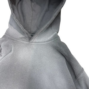 Trending <b>100</b>% Cotton Fleece Sun Fade men Screen Printed Boxy Fit Hoodies Unisex Drop Shoulder with Front Logo men's hoodies - Product Image 3