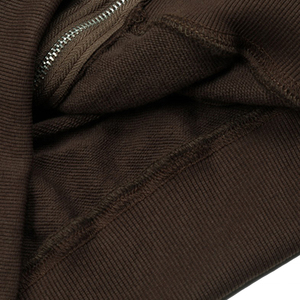 OEM Full Face Zip Hoodie for Custom Puff Printing 100% algodón otoño al por mayor bajo mínimo de gran tamaño 3D Logo - Product Image 6