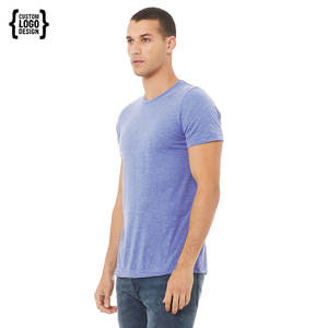 เสื้อยืดผู้ชายสไตล์กีฬาคอกลมเสื้อกีฬา-วิ่ง-ยิมใหม่ CVC - Product Image 2