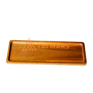 Vente en gros plateau à sushi rectangulaire personnalisé planche à découper Acacia Restaurant teck bambou matériel pour restaurants et usage domestique - Product Image 5