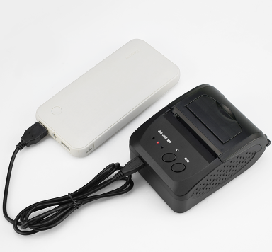 Mini Portable 58mm Thermal Receipt Printer Support Charging Treasure Charging POS- 5809