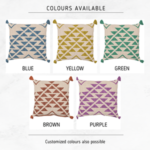 Vente chaude meilleure qualité beau Design lavable en Machine décoratif personnalisé coton housses de coussin pour canapé et chambre à coucher utilisation - Product Image 6