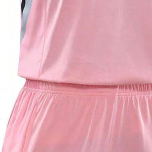 Uniforme de baloncesto juvenil recién llegado de alta calidad, último diseño de conjunto en ropa deportiva de poliéster para exteriores, certificado BSCI - Product Image 5