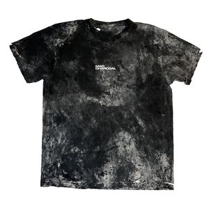 Camisetas lavadas con ácido para hombre de talla grande al por mayor, ropa de calle informal con cuello redondo y hombros caídos, gran oferta - Product Image 1