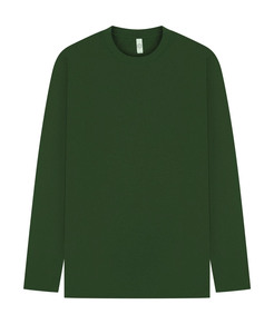 Sweat-shirt uni personnalisé en coton 100% French Terry, coupe ample et oversize pour homme, avec logo brodé - Product Image 4