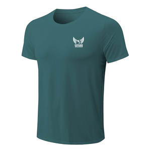 Quick Dry Cómodo Hombres Fitness Camisetas Bajo MOQ Gym Wear Hombres Fitness Camisetas Para Venta En Línea - Product Image 1