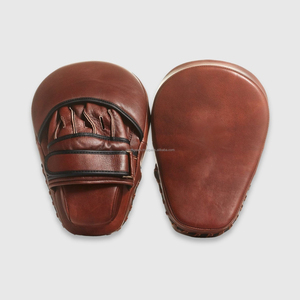 Premium Boxing <b>Focus</b> <b>Pads</b> Leather Mitts Custom Logo Punching <b>Pads</b> Muay Thai Training Equipment - Product Image 1