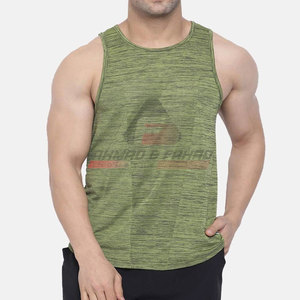 Débardeur d'exercice de gymnastique tricoté respirant de haute qualité pour hommes Style décontracté-Ventes directes d'usine - Product Image 1
