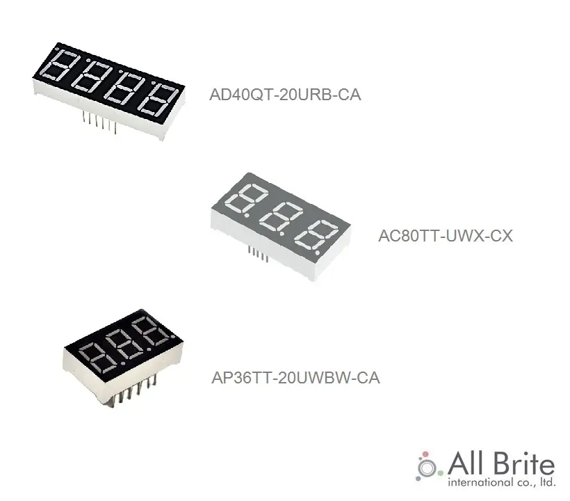 Buona qualità 0.2/ 0.28/ 0.3/ 0.4/ 0.56/ 0.8 pollici 1/2/3/4/5/6 cifre display a led a 7 segmenti